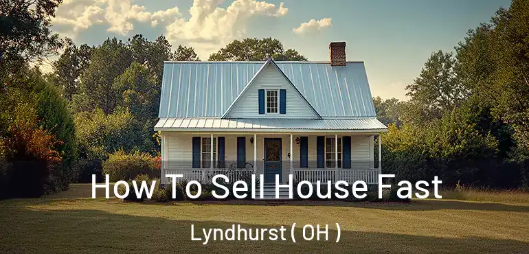  How To Sell House Fast Lyndhurst ( OH )