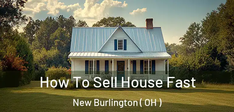  How To Sell House Fast New Burlington ( OH )