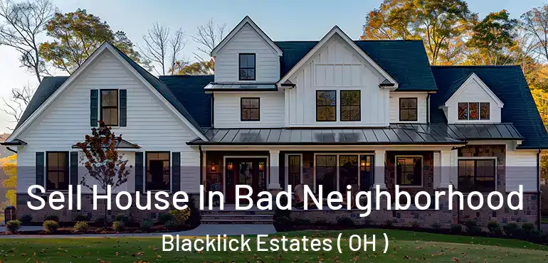  Sell House In Bad Neighborhood Blacklick Estates ( OH )
