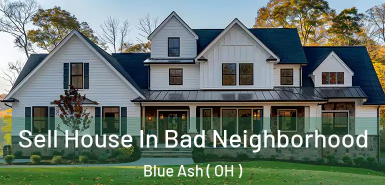  Sell House In Bad Neighborhood Blue Ash ( OH )