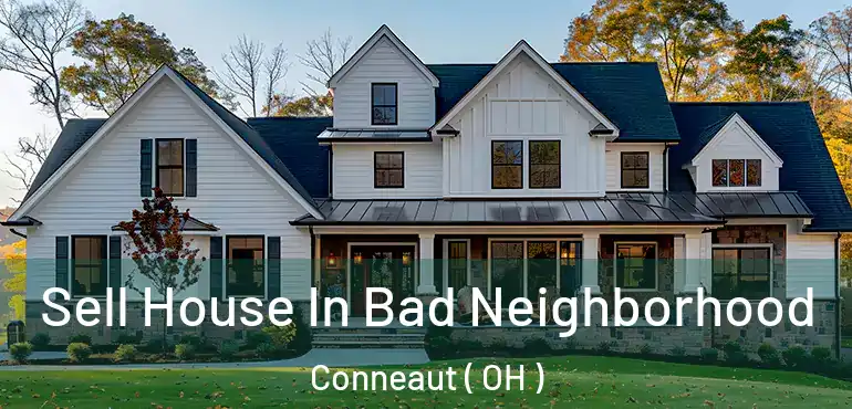  Sell House In Bad Neighborhood Conneaut ( OH )