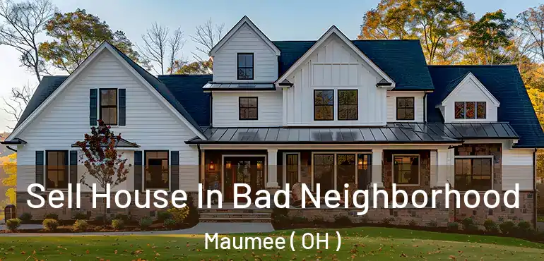  Sell House In Bad Neighborhood Maumee ( OH )