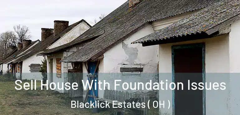  Sell House With Foundation Issues Blacklick Estates ( OH )