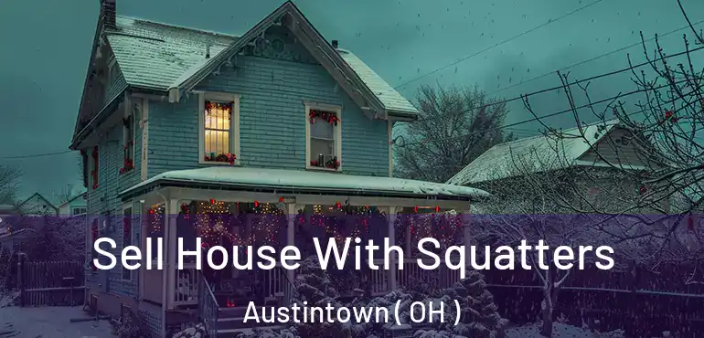  Sell House With Squatters Austintown ( OH )