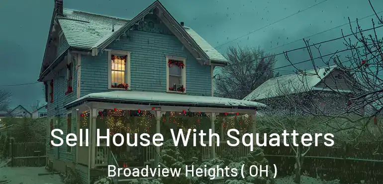  Sell House With Squatters Broadview Heights ( OH )