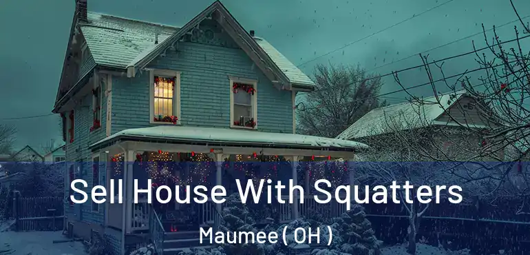  Sell House With Squatters Maumee ( OH )