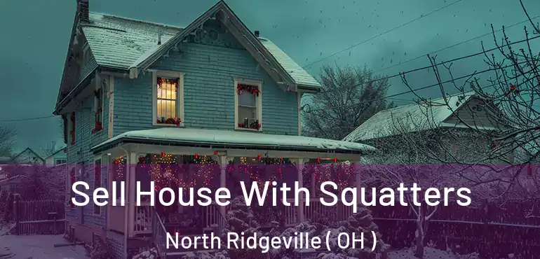  Sell House With Squatters North Ridgeville ( OH )