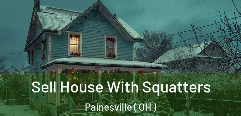  Sell House With Squatters Painesville ( OH )