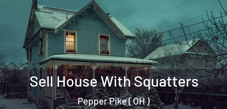  Sell House With Squatters Pepper Pike ( OH )