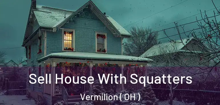  Sell House With Squatters Vermilion ( OH )