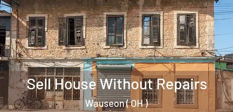  Sell House Without Repairs Wauseon ( OH )