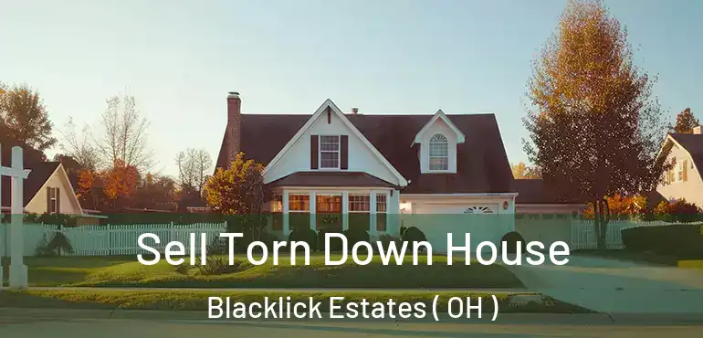 Sell Torn Down House Blacklick Estates ( OH )