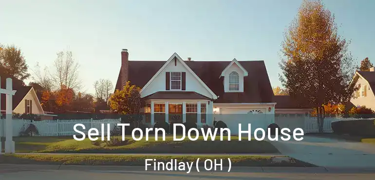  Sell Torn Down House Findlay ( OH )