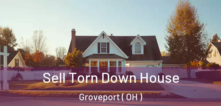  Sell Torn Down House Groveport ( OH )
