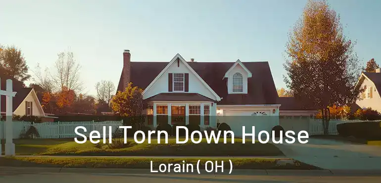  Sell Torn Down House Lorain ( OH )