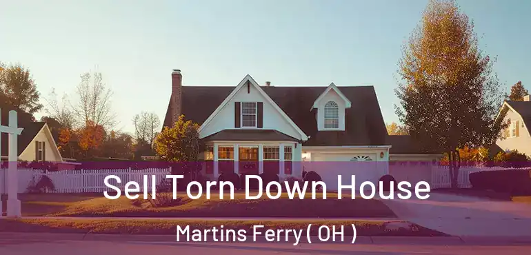  Sell Torn Down House Martins Ferry ( OH )