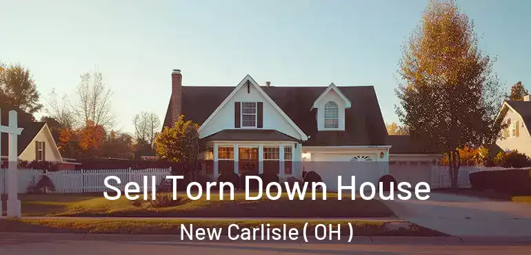  Sell Torn Down House New Carlisle ( OH )