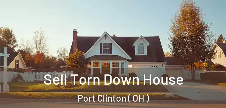  Sell Torn Down House Port Clinton ( OH )