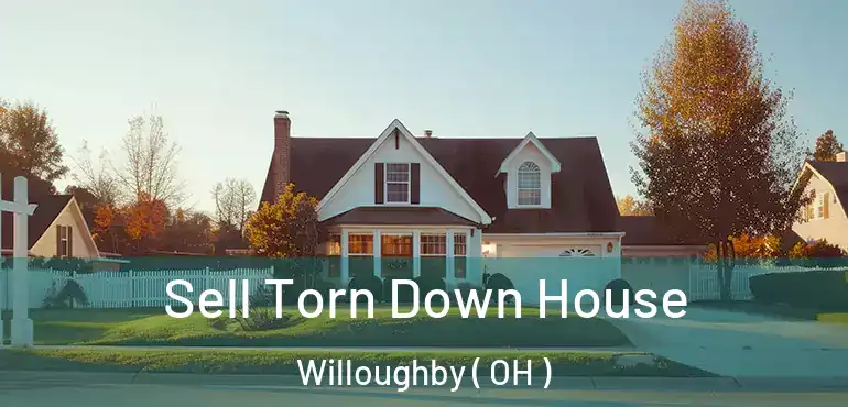  Sell Torn Down House Willoughby ( OH )