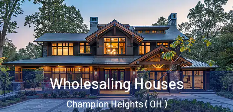  Wholesaling Houses Champion Heights ( OH )