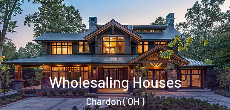  Wholesaling Houses Chardon ( OH )