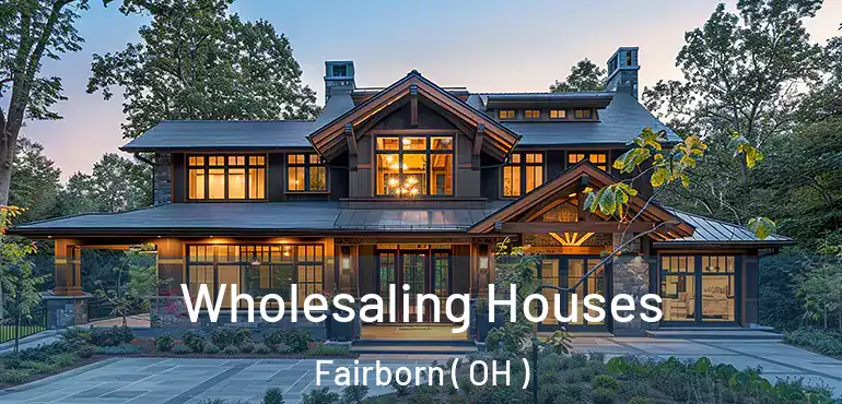  Wholesaling Houses Fairborn ( OH )