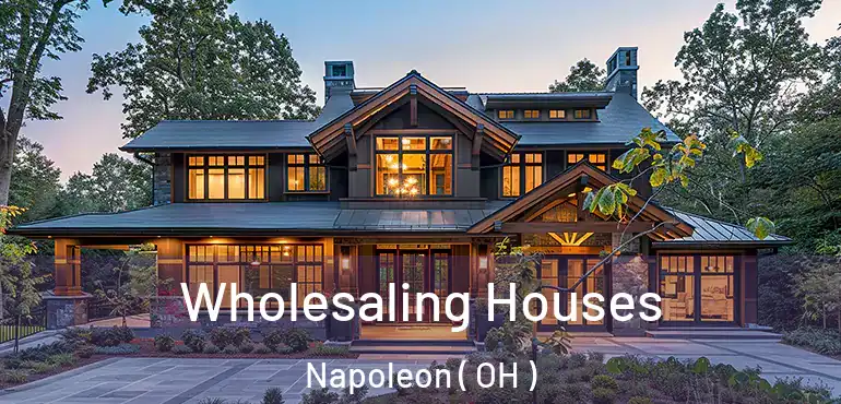  Wholesaling Houses Napoleon ( OH )