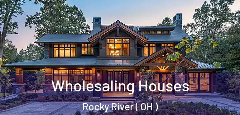  Wholesaling Houses Rocky River ( OH )